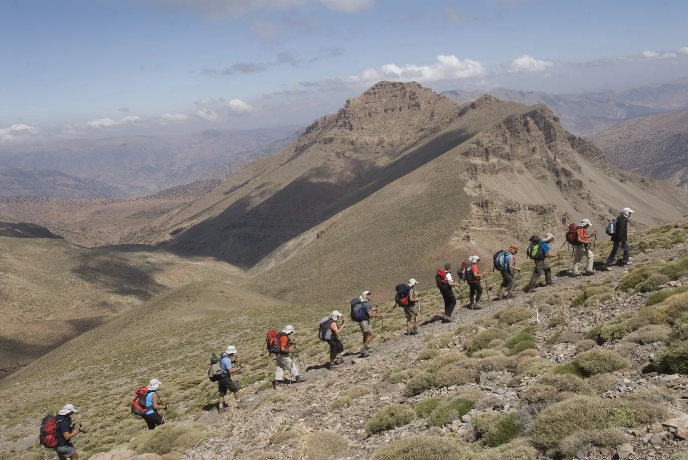 Vue panoramique au col d’Asderm
